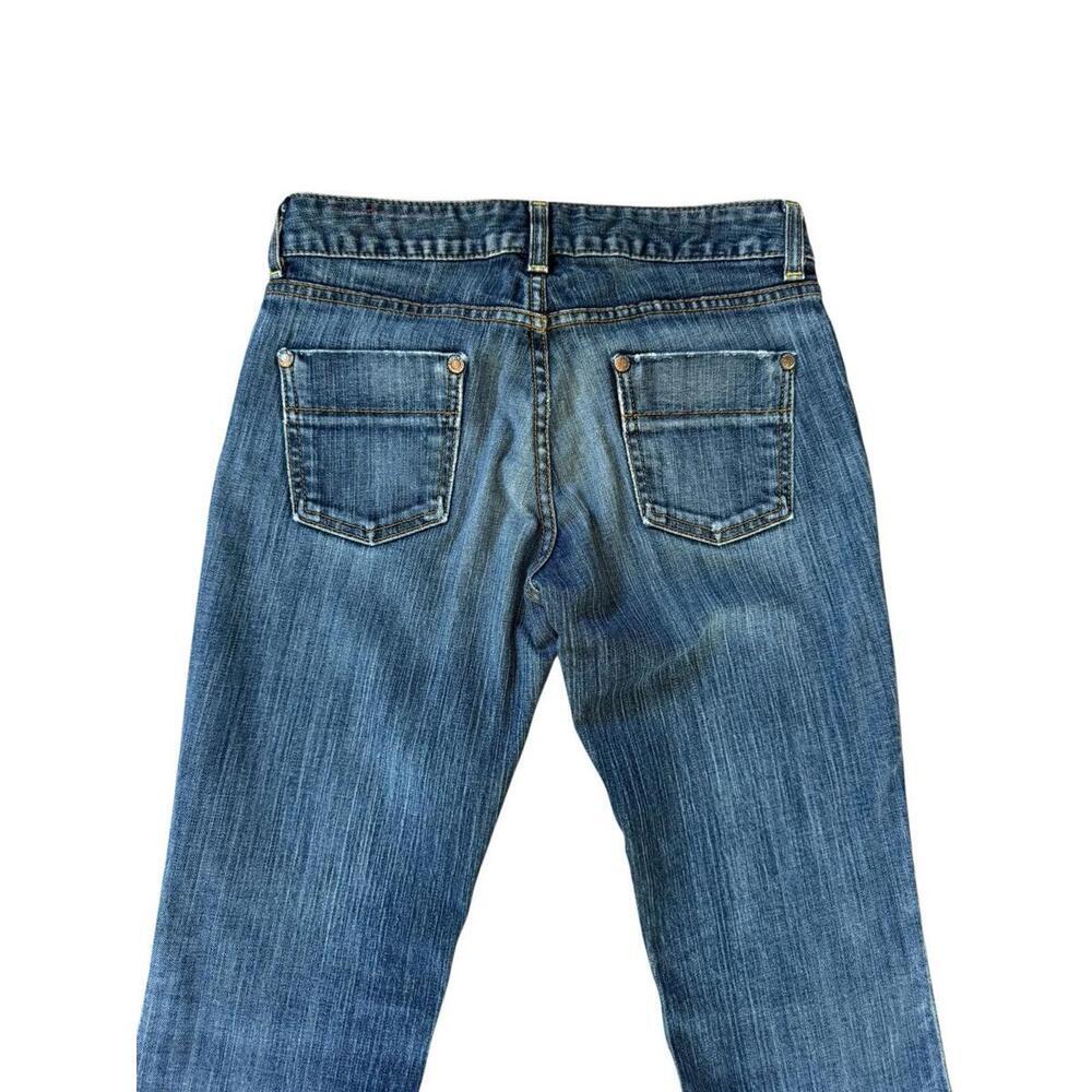 Banana Republic Jeans Womens Petite Stretch Size 2 Dark 16 - Picture 5 of 7